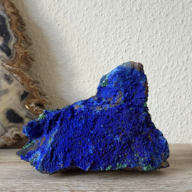 Ruwe Azuriet met Malachiet
