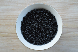 Miyuki 6-401 Opaque Black (per 10 gram)