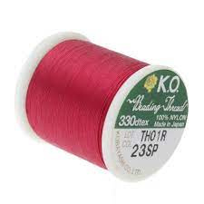 KO Bead Cord Scarlett Pink