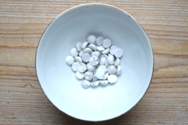 Howliet coin cabochon ca. 10 mm