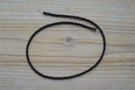 Onyx ronde kralen ca. 3 mm (seedbeads)