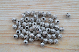 Metal Perle ca. 8 mm pro 5 Stück