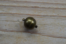 Bronsfarbiger Magnetverschluss 14 mm