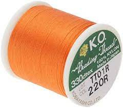 KO Bead Cord Orange