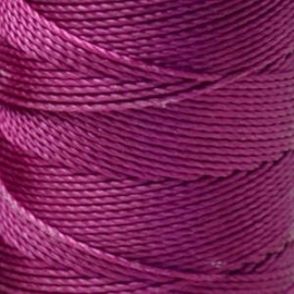 C-Lon Bead Cord Raspberry