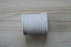 Rundleer 1.5 mm Wit per meter