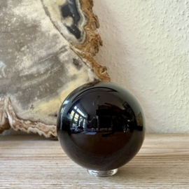 Zwarte Obsidiaan bol