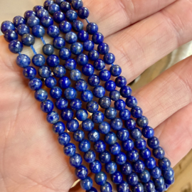 Natuurlijke Lapis Lazuli ronde kralen 4 mm A klasse