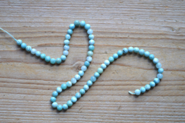Larimar ronde kralen ca. 6 mm A klasse