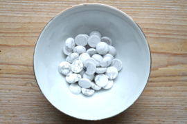 Howliet coin cabochon ca. 14 mm