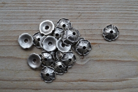 Metalen kraalkap ca. 17 mm per 10 stuks