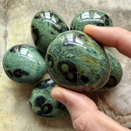 Kambaba Jaspis/Eldariet handsteen