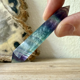 Regenboog Fluoriet gepolijste dubbeleinder B