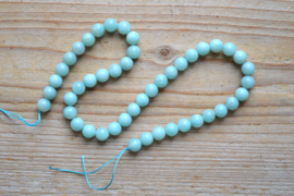 Amazoniet ronde kralen ca. 8 mm A klasse