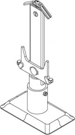 Plint standconsole opbouw types 22, 33 en 44 kleur RAL9016