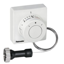 Heimeier F thermostaatkop met afstandvoeler 5m M30 x 1,5 RAL9016