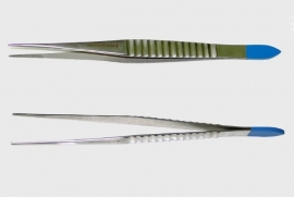 Chirurgisch Pincet, 15cm, 1x2 tand, extra fijn, steriel