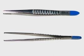 Lettix Chirurgisch Pincet, 13cm, 1x2 tand, extra fijn, steriel