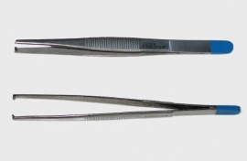 Chirurgisch Pincet, 13cm, 1x2 tand, steriel