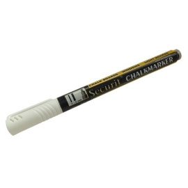 Krijtstift Securit rond wit 1-2mm