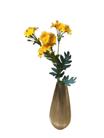 Kunstbloem margriet geel 54 cm