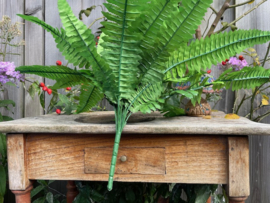 Kunstplanten varen met 16 bladeren bladlengte 18-42 cm