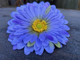 Kunstbloemen gerbera lila diameter 12 cm