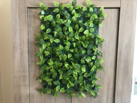 Maak je eigen kunstplanten muur, tegels met kunstblad 25x25 cm