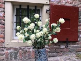 Kunstbloemen,  sneeuwbal "viburnum" 75 cm