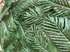 Kunstblad palm/palmplant 32x17 cm