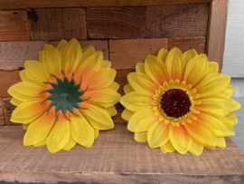 Kunstbloemen zonnebloemen diameter 16 cm