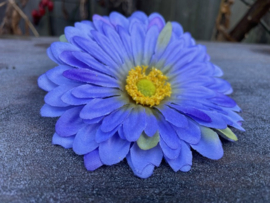 Kunstbloemen gerbera lila diameter 12 cm