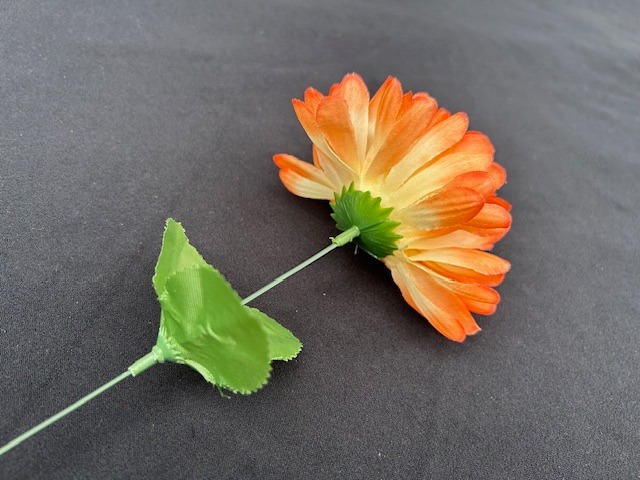 Universeel steeltje 40 cm (te gebruiken bij kunstbloemen zonder steel)