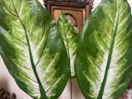Kunstbladeren jungle blad 21x11 cm