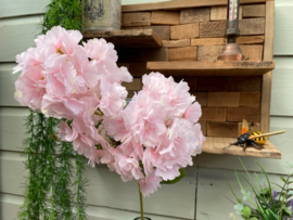 Kunstbloemen bloesemtakken roze, 70 cm hoog