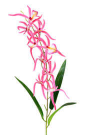 Kunstbloemen orchidee takken met verschillende kleuren 78 cm