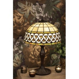 Tiffany tafellamp Italiaanse stijl hoogte 48 cm