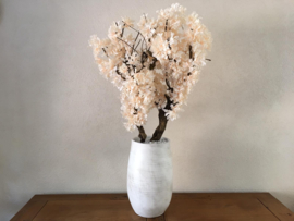 Kunst bloesemboom inclusief pot, light peach, hoogte 115 cm