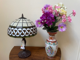 Tiffany tafellamp Italiaanse stijl hoogte 48 cm