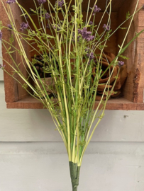 Kunstbloemen verberna "ijzerhard" boeket paars hoogte 47 cm