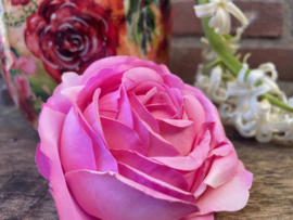 Kunstbloemen, pioenrozen licht roze diameter 10 cm