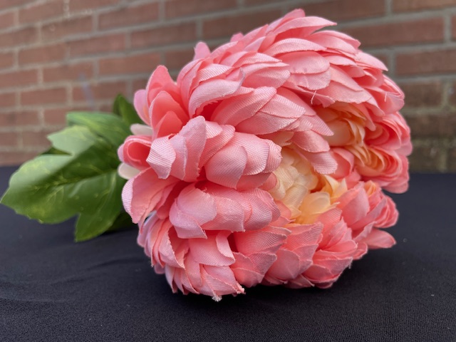 Kunstbloemen Chrysant roze hoogte 70 cm diameter 15 cm