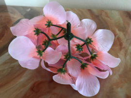 Kunstbloemen hortensia roze, diameter 14 cm