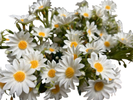 Kunstbloem margriet wit 54 cm