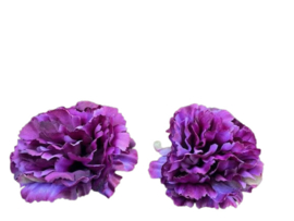 Kunstbloemen anjers paars diameter diameter 9 cm