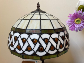 Tiffany tafellamp Italiaanse stijl hoogte 48 cm