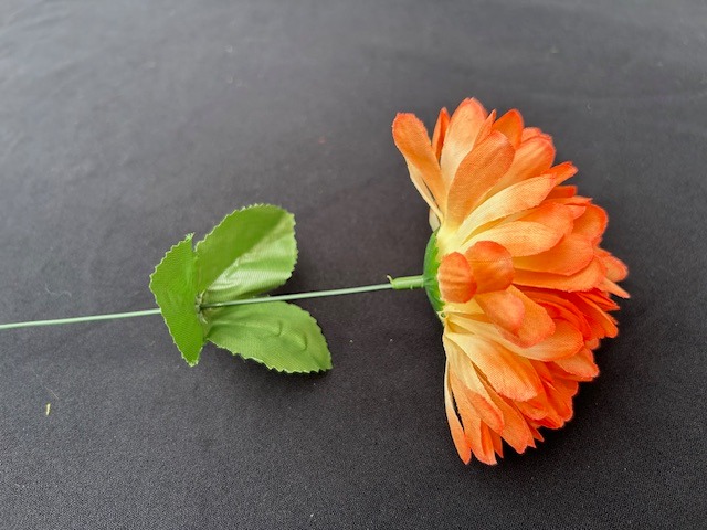 Universeel steeltje 40 cm (te gebruiken bij kunstbloemen zonder steel)