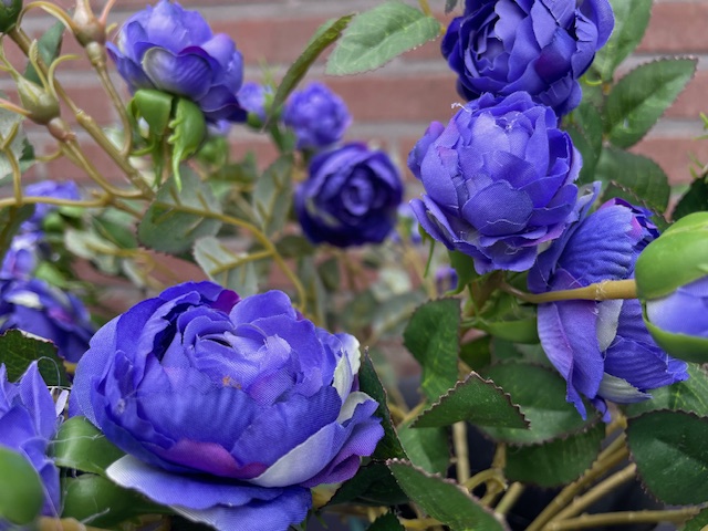 Kunstbloemen, rozentakken met verschillende vertakkingen 45 cm