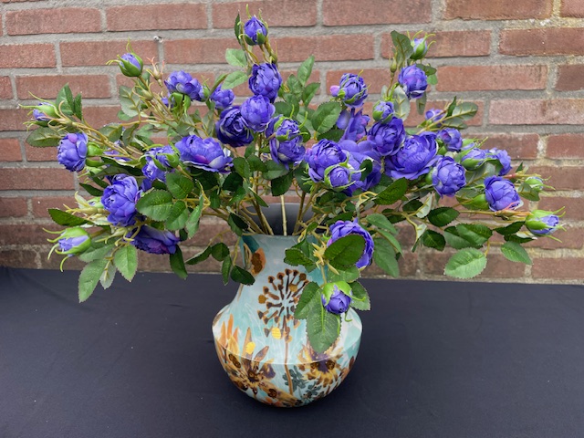Kunstbloemen, rozentakken met verschillende vertakkingen 45 cm