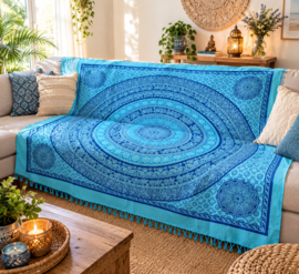 Mandala doeken, mandalakleed 210x240 cm kleden uit India